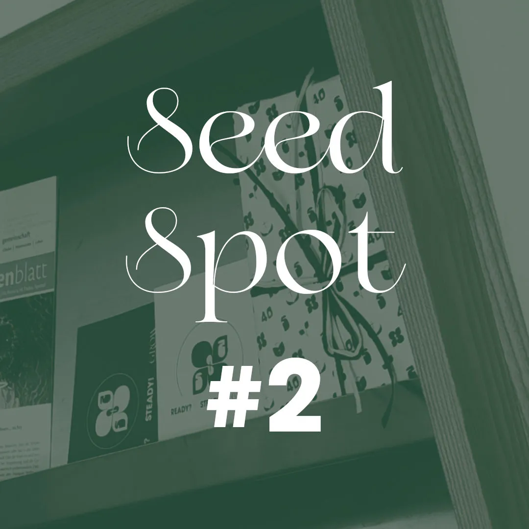 „SeedSpot #2“ – Regal mit Starterpaketen